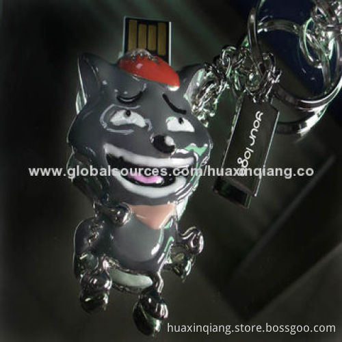 USB Flash Drive, Diamond + Animal Style, 512MB-32GB Capacity